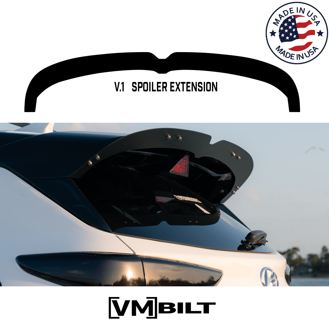 Hyundai Kona N Spoiler Extension