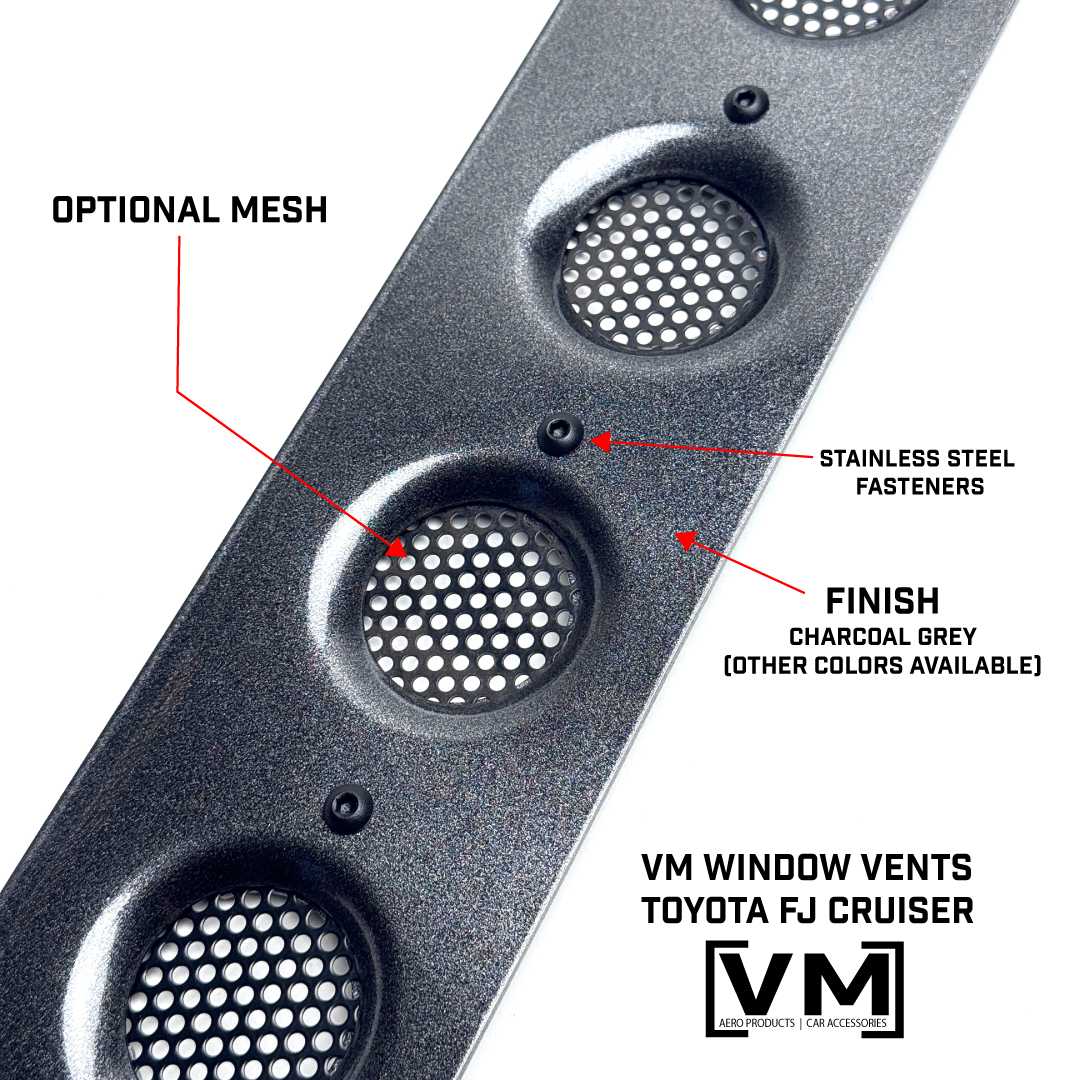 Toyota FJ Cruiser VM Window Vents