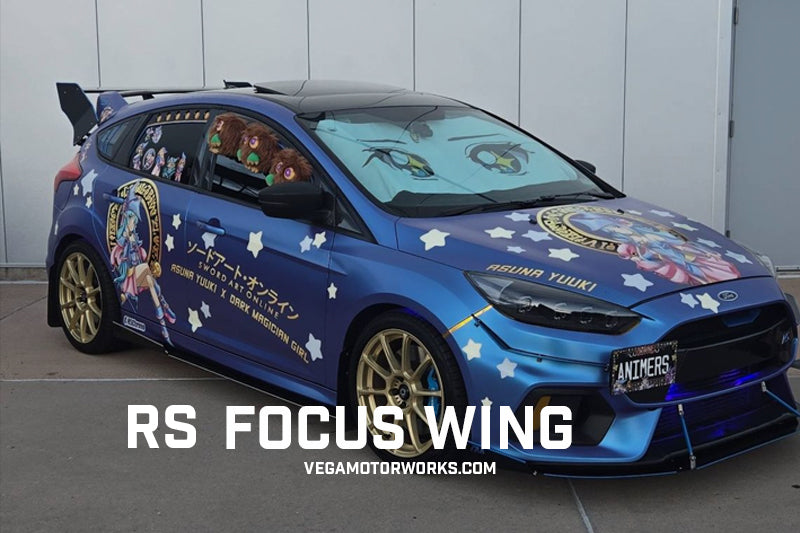2012-2018 FORD FOCUS HATCH MOUNTED WING SPOILER