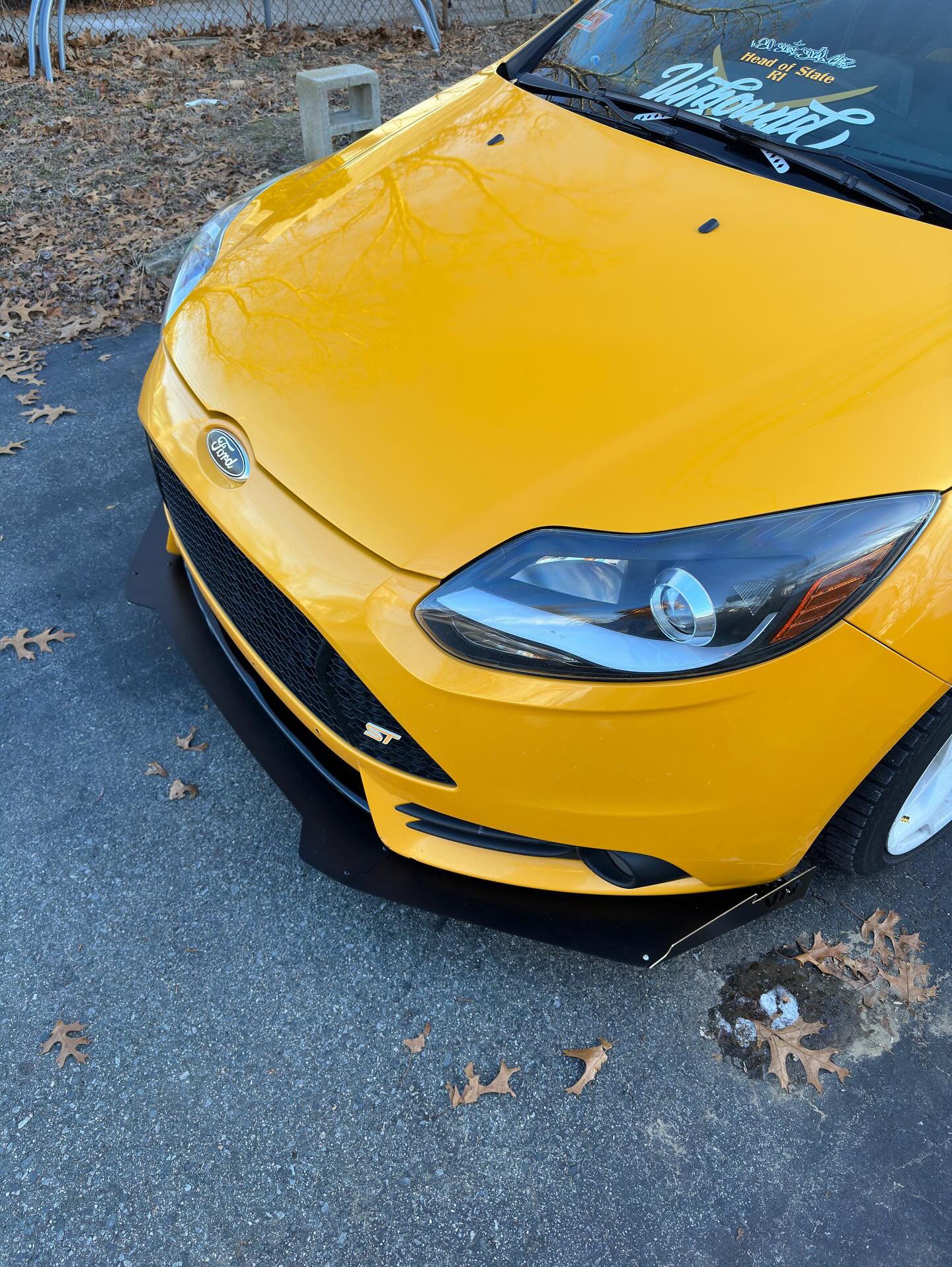 Focus ST Front Splitter V.4 (NEW)