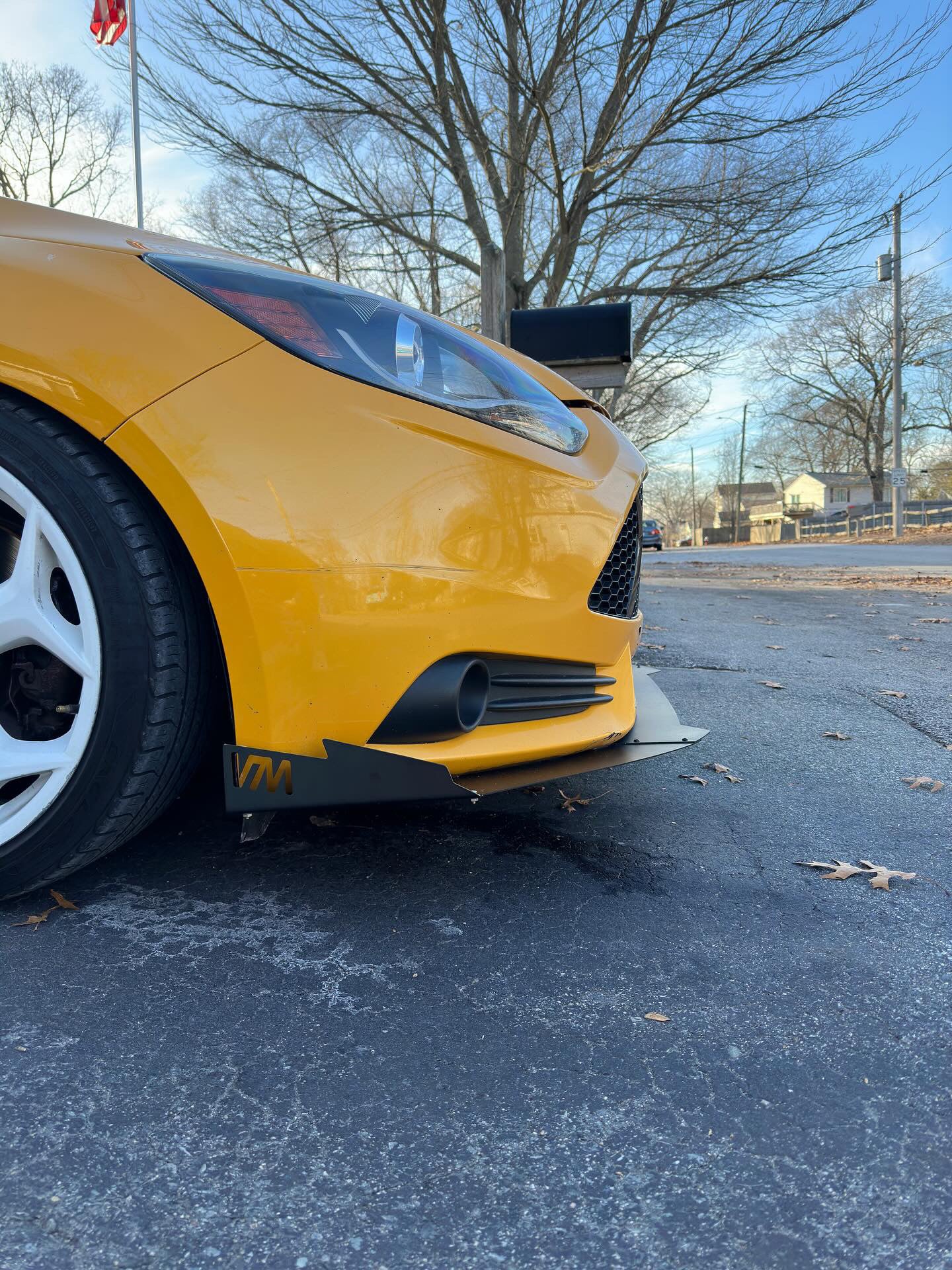 Focus ST Front Splitter V.4 (NEW)
