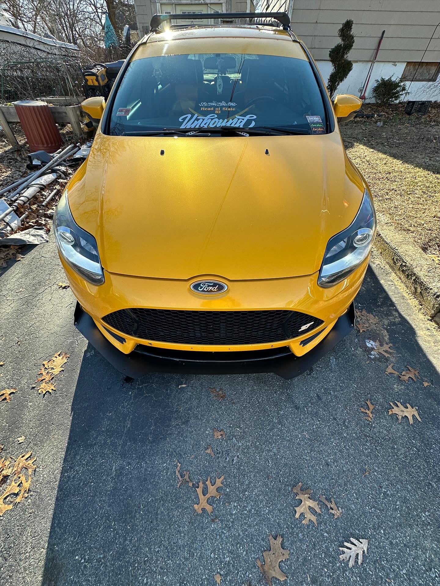 Focus ST Front Splitter V.4 (NEW)