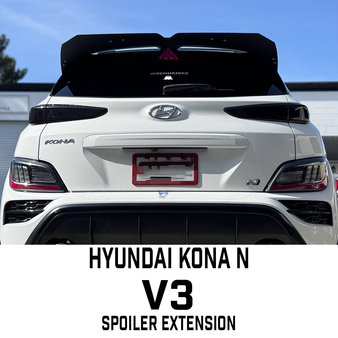 Hyundai Kona N Spoiler Extension