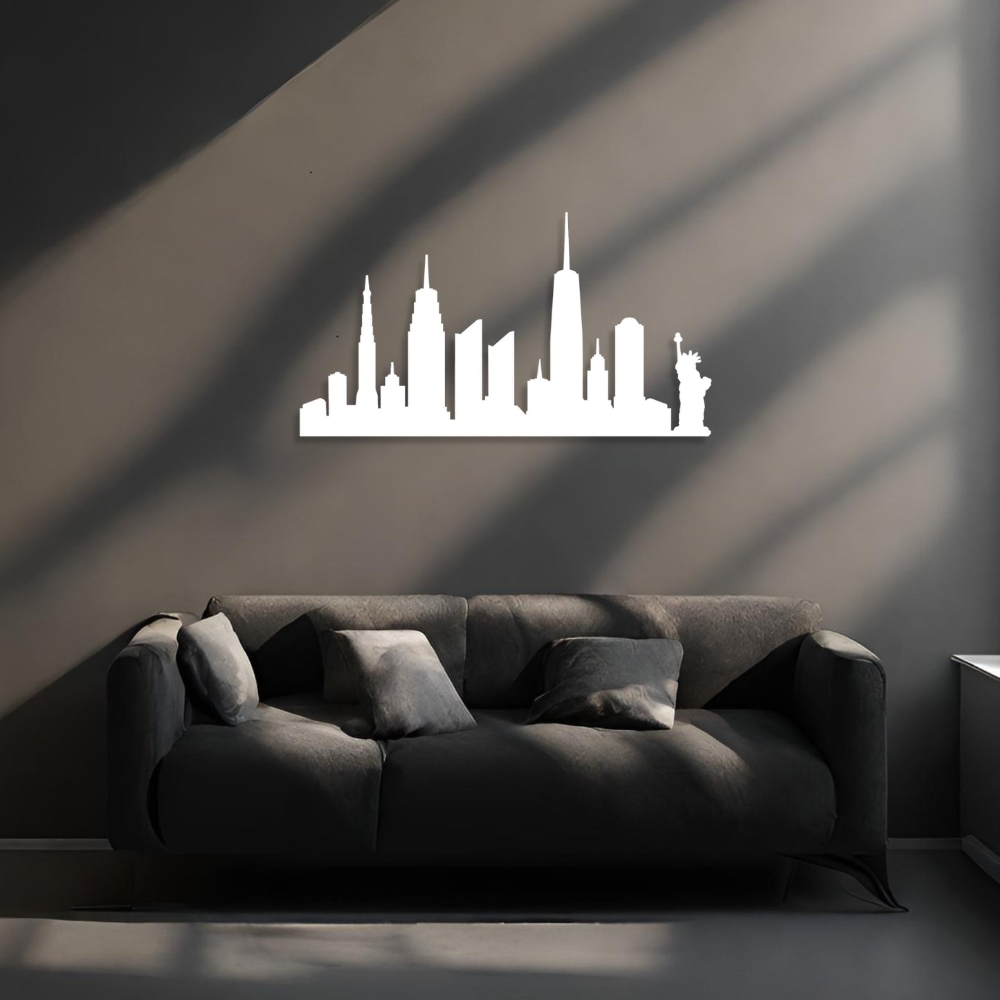 NYC Manhattan SKETCH WALL ART