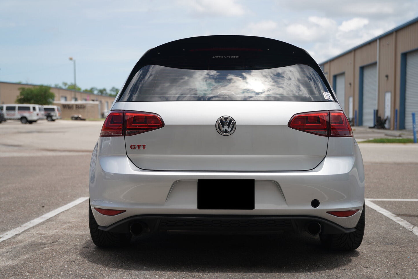 Volkswagen Golf MK7 and MK7.5 Spoiler Extension