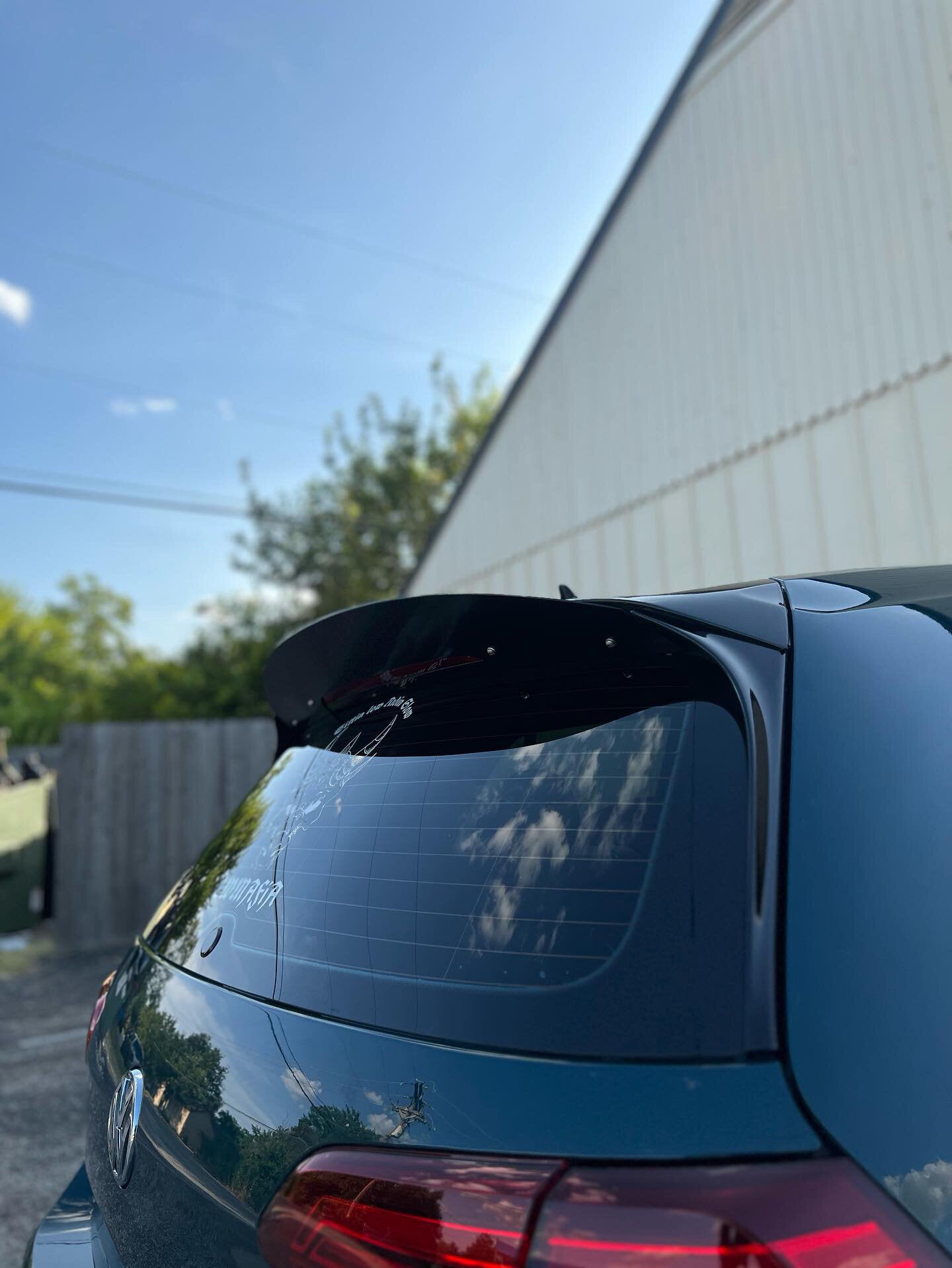 Volkswagen Golf MK7 and MK7.5 Spoiler Extension