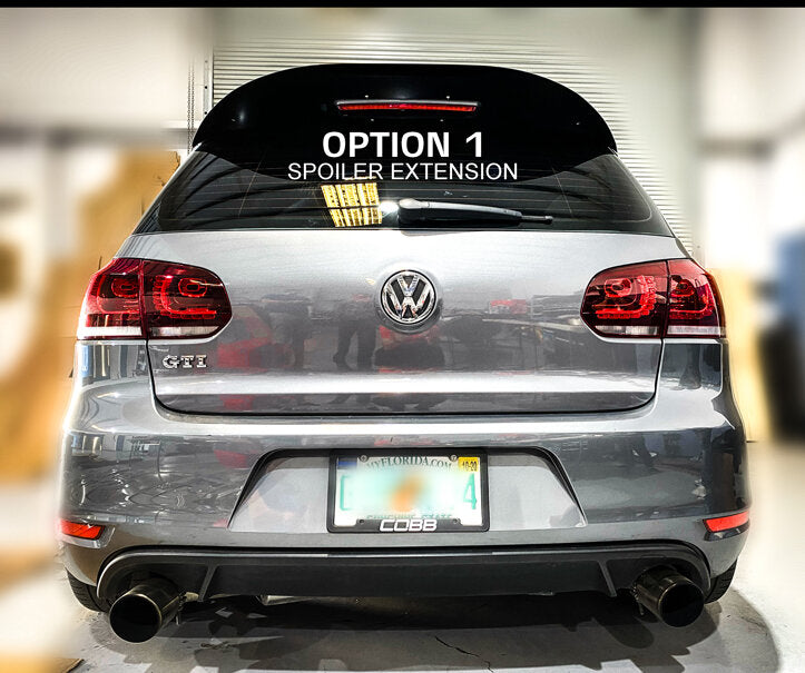 MK6 Volkswagen GTI Spoiler Extensions