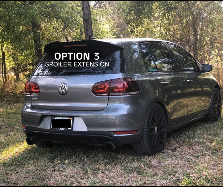 MK6 Volkswagen GTI Spoiler Extensions
