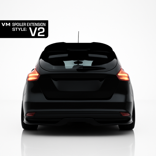 2013-2018 Ford Focus ST Rear Spoiler Extension