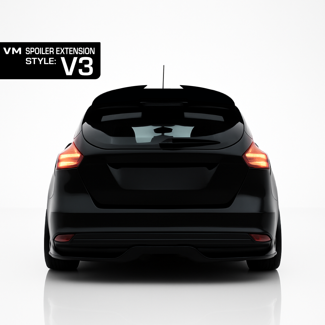 2013-2018 Ford Focus ST Rear Spoiler Extension