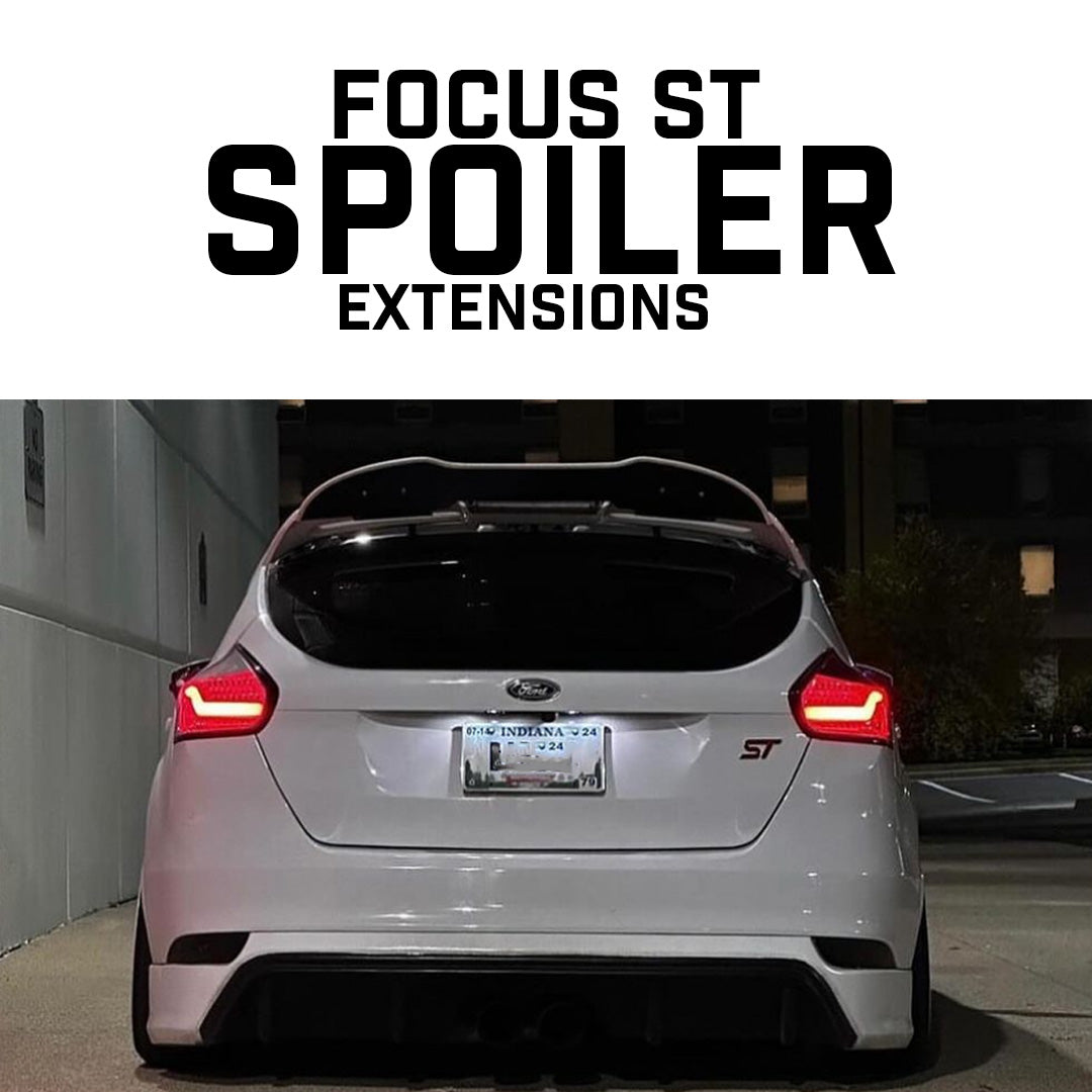 2013-2018 Ford Focus ST Rear Spoiler Extension