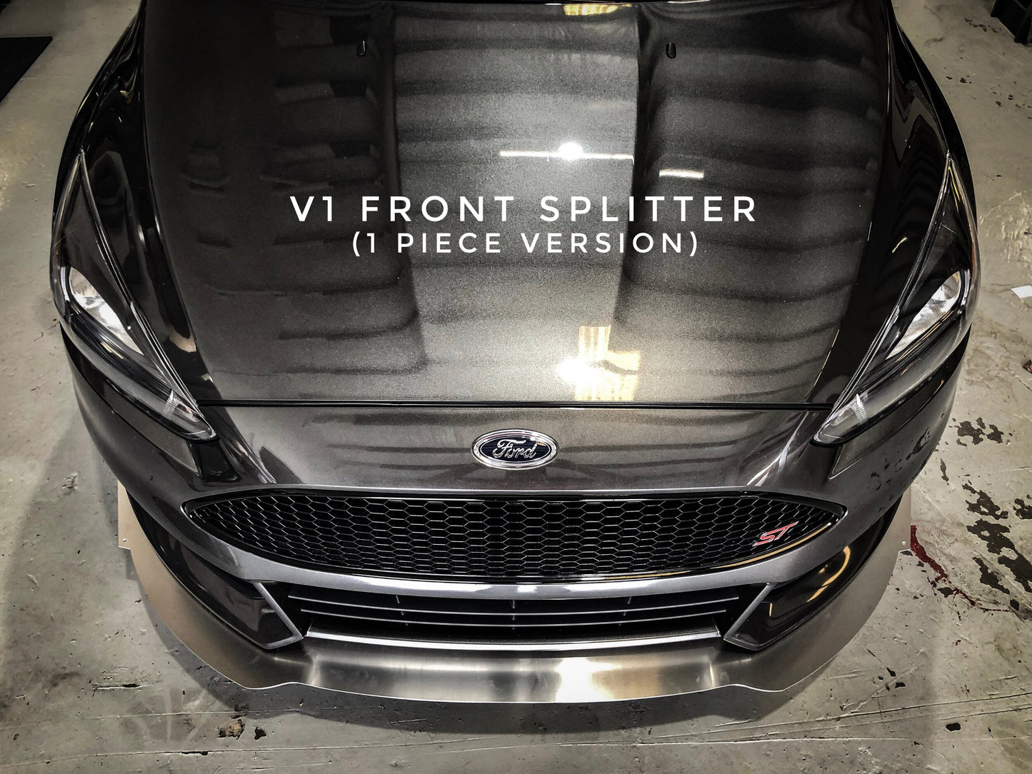 2013-2018 Focus ST Front Splitter V1